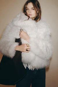ZW COLLECTION FAUX FUR JACKET