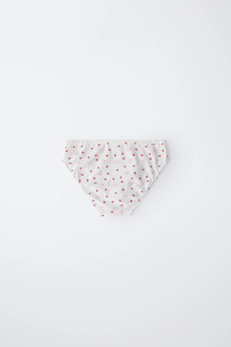 6-14 ANS/ LOT DE TROIS CULOTTES CAPIBARA CAPYFUN ©