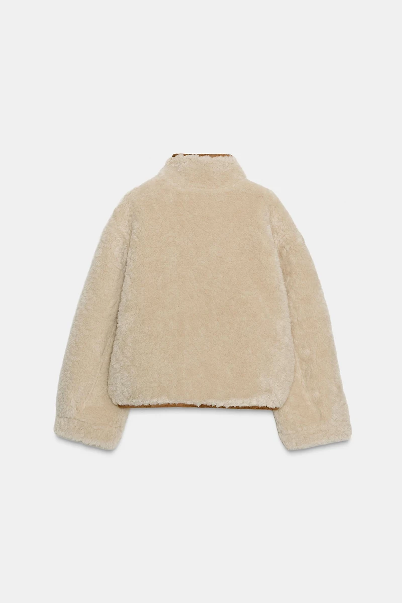 REVERSIBLE DOUBLE-FACED JACKET
