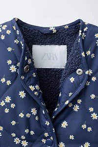 VESTE REMBOURRÉE IMPRIMÉ MARGUERITE