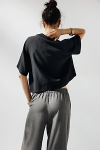 FLOWY POCKET SHIRT