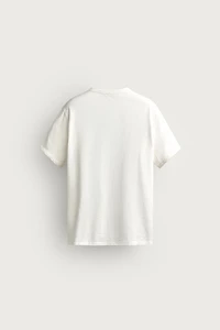 WASHED HENLEY T-SHIRT