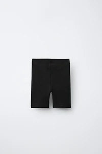 RIBBED TEXTURED CYCLING LEGGINGS