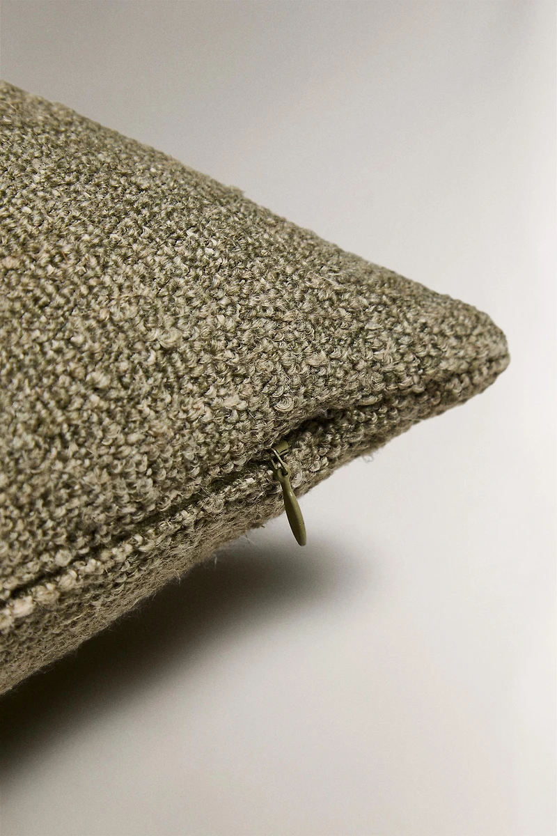 TEXTURED THROW PILLOW COVER