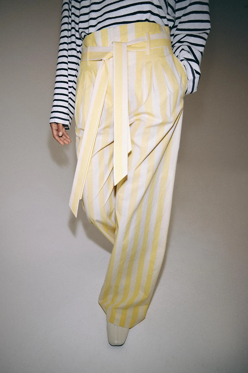 ZW COLLECTION STRIPED PAJAMA PANTS