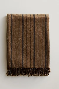 COUVERTURE CHENILLE RAYURES