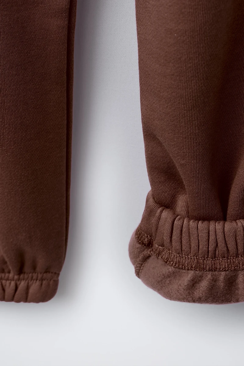 BASIC FLEECE JOGGING PANTS