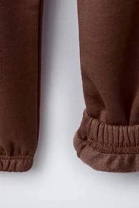 BASIC FLEECE JOGGING PANTS