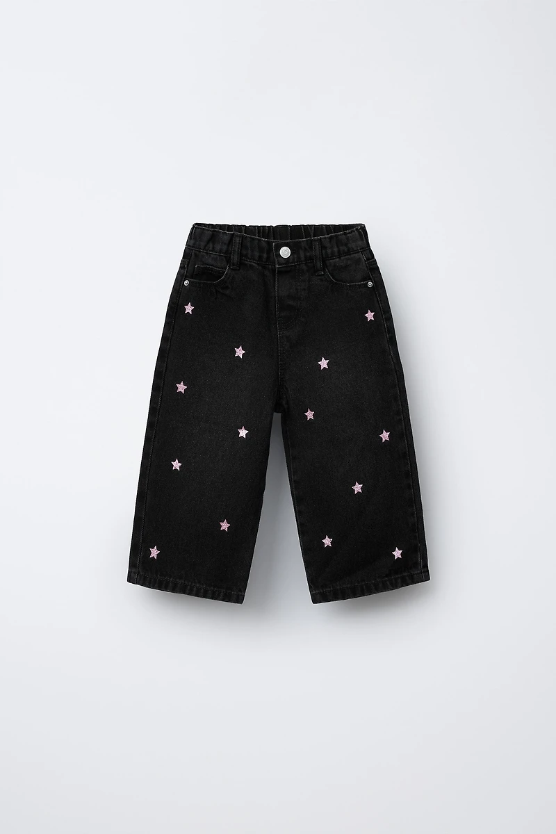 SHIMMER STAR CULOTTE JEANS