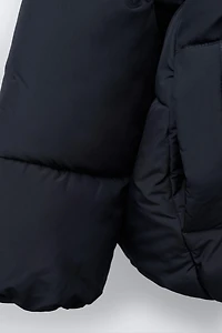 HOODED PUFFER JACKET