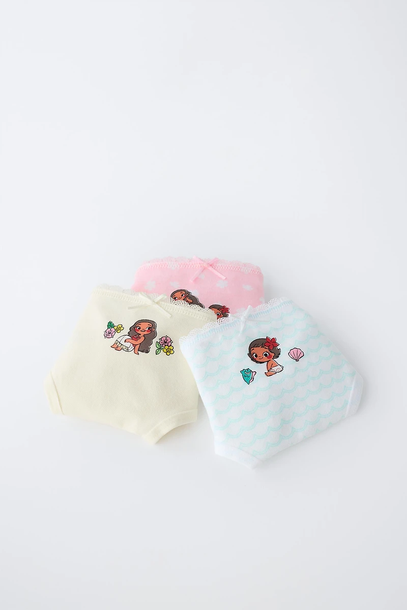 1 1/2-6 YEARS / THREE-PACK VAIANA © DISNEY UNDERWEAR