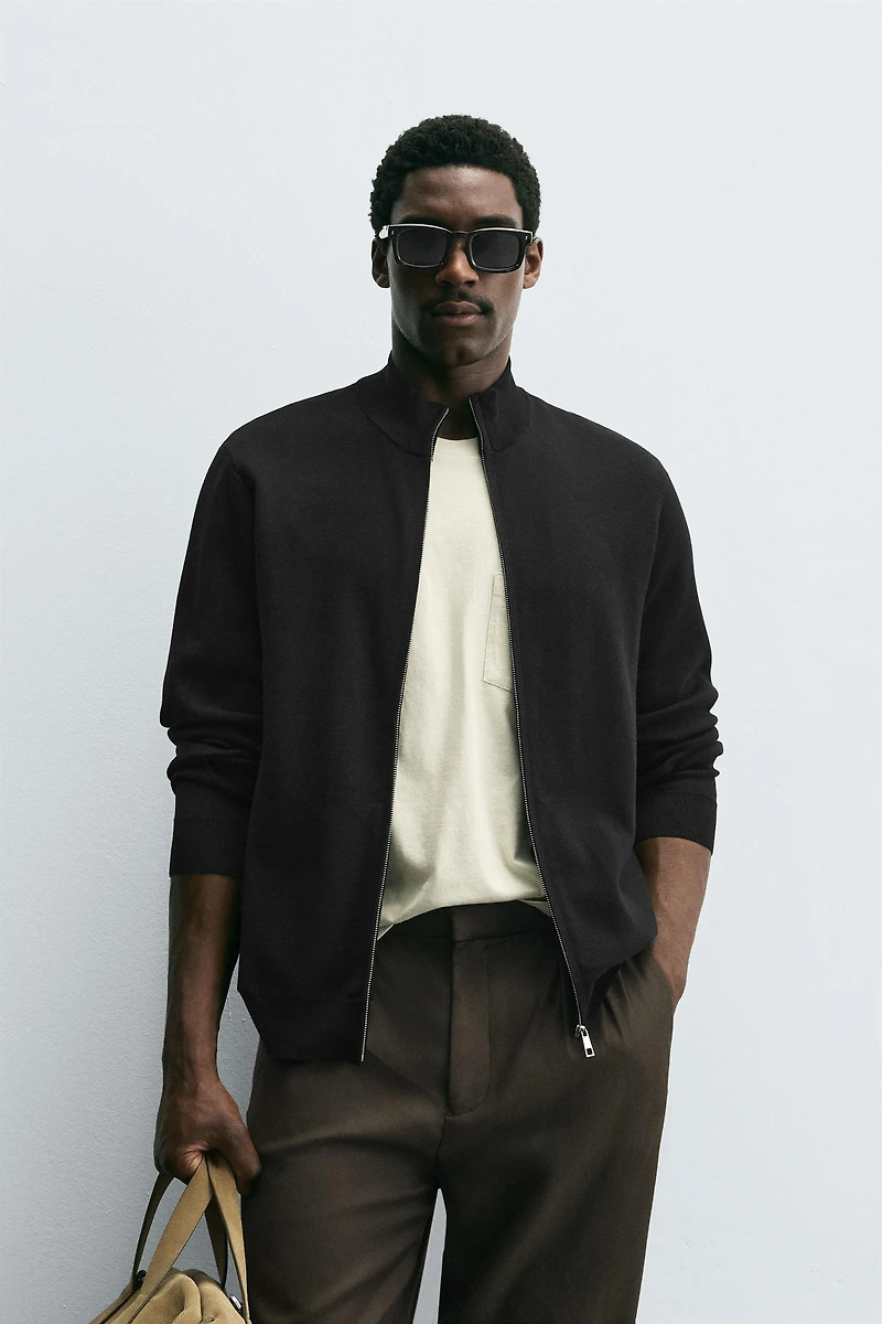 COTTON KNIT CARDINGAN