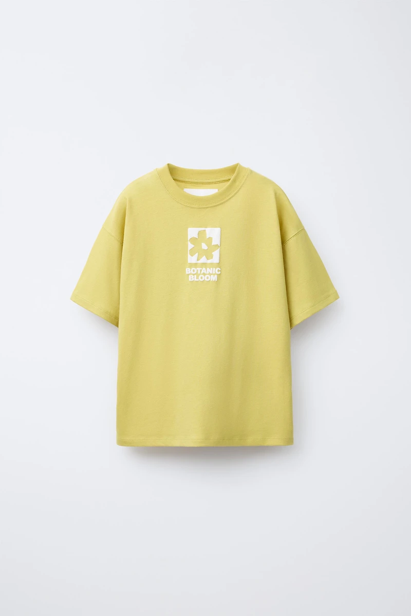 RAISED PRINT T-SHIRT