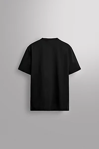 COTTON BLEND TECHNICAL T-SHIRT