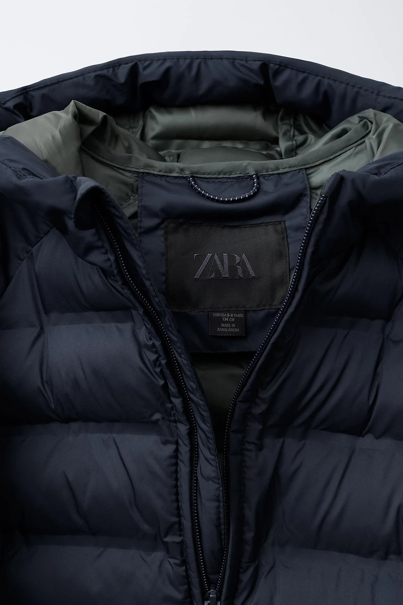VESTE LONGUE ULTRALÉGÈRE MATELASSÉE DÉPERLANTE