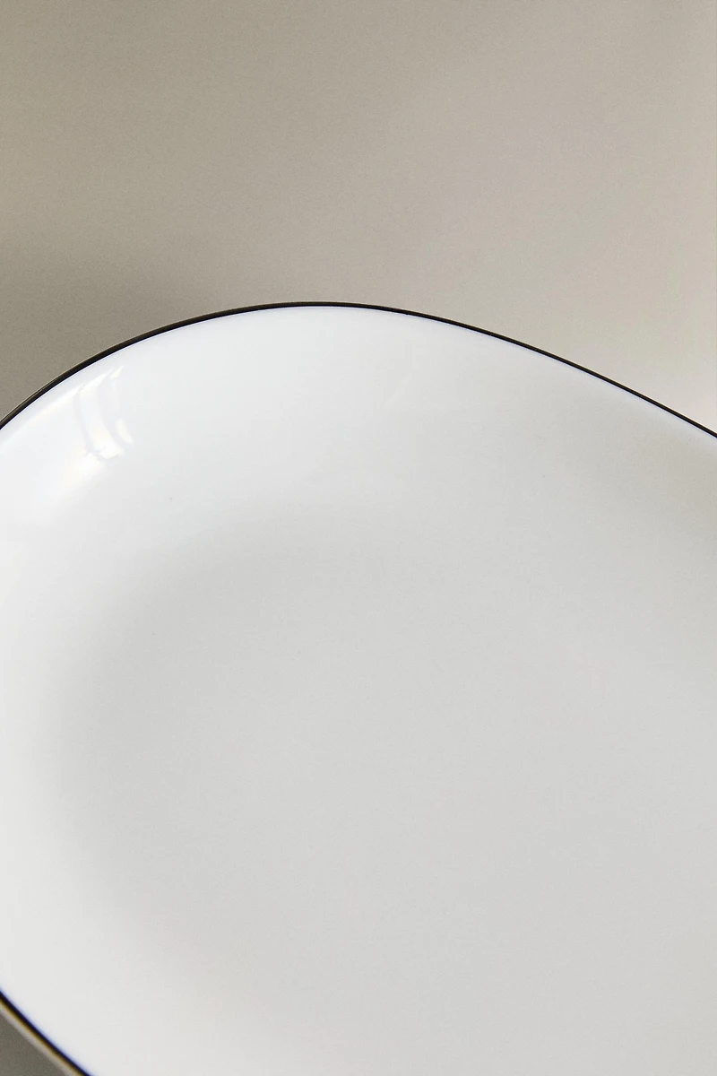 BONE CHINA BATHROOM SOAP DISH