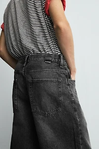 BAGGY FIT DENIM SHORTS