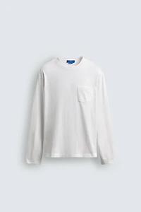T-SHIRT MANCHES LONGUES AVEC POCHE AARON LEVINE X ZARA