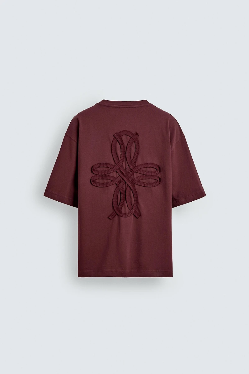 EMBROIDERED RELAXED FIT T-SHIRT