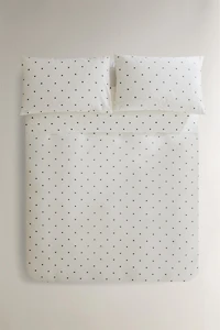 FLORAL PRINT DUVET COVER