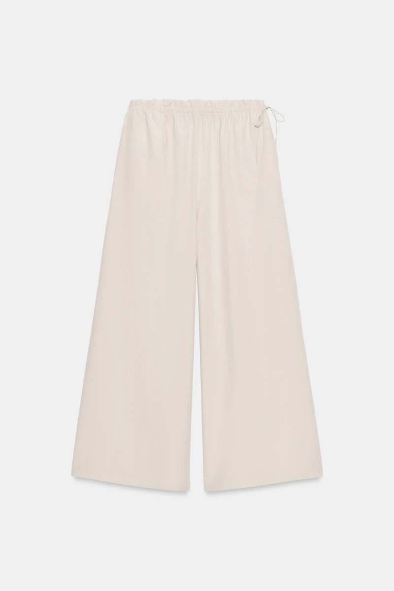TIED PALAZZO PANTS