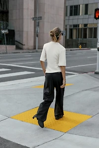SOFT TIE TOP