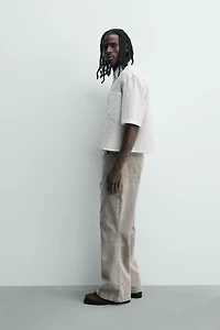 BOXY FIT POCKET SHIRT