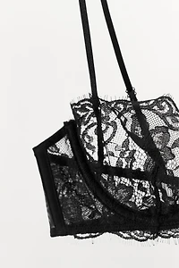 SOUTIEN-GORGE À ARMATURES EN DENTELLE