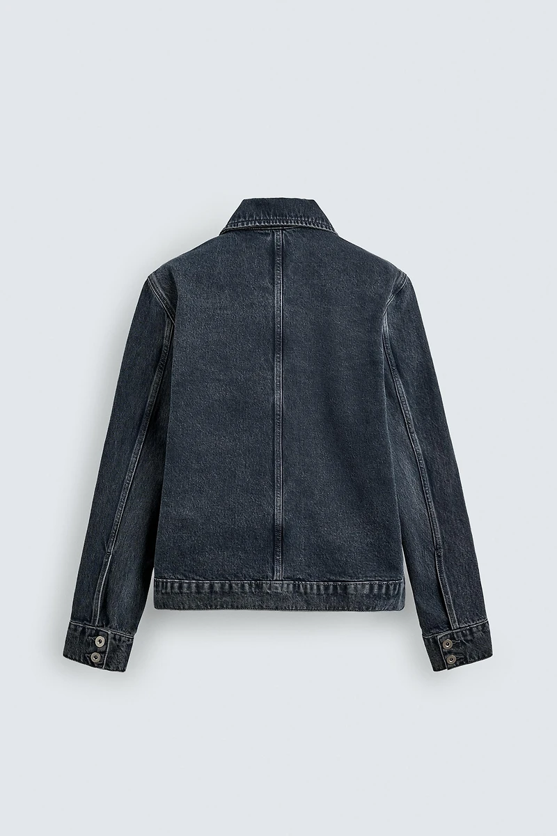 ZIPPER DENIM JACKET