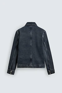 ZIPPER DENIM JACKET