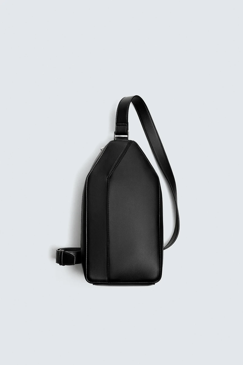 PLAIN VERTICAL CROSSBODY BAG