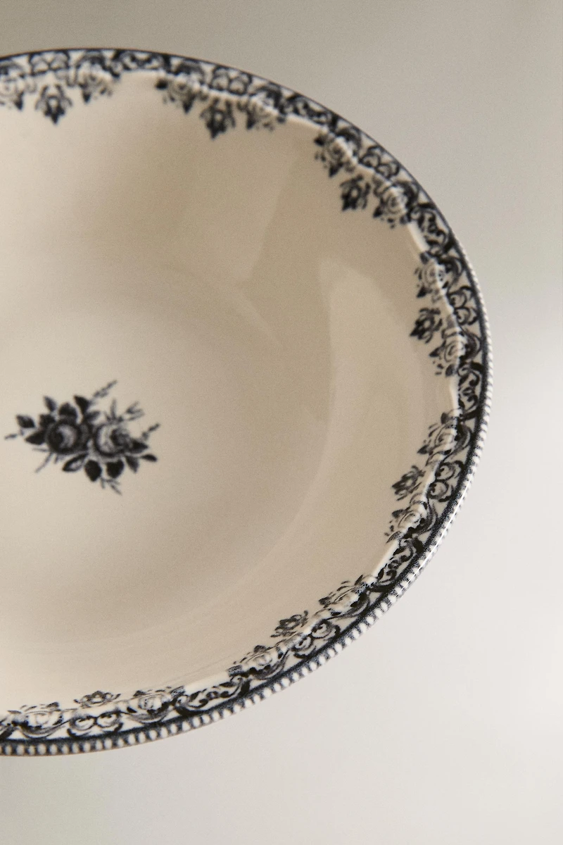 BOL DESSERT MOTIF POSITIONNÉ