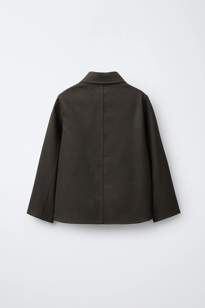 FLANNEL POCKET OVERSHIRT