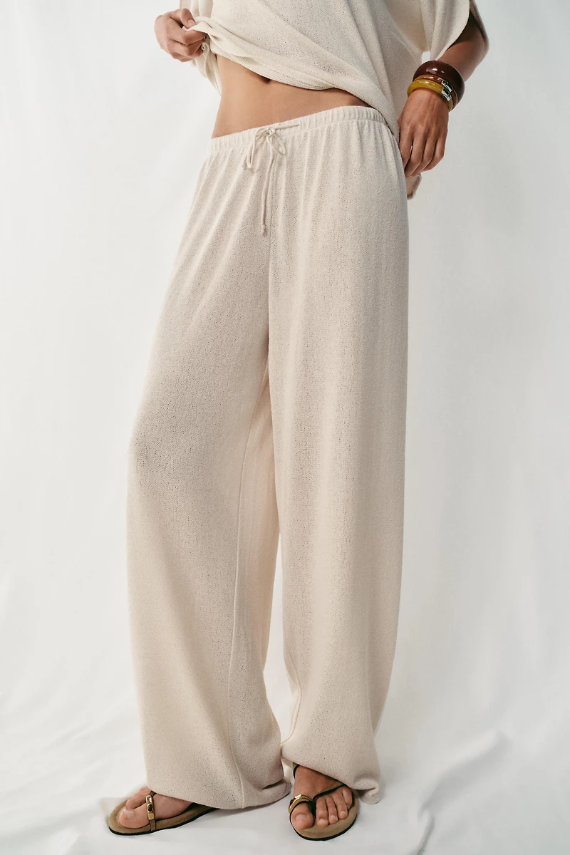 RUSTIC WIDE LEG PANTS