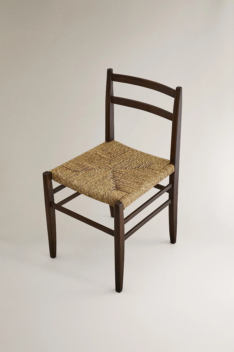 WOVEN WOOD CHAIR