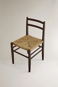 WOVEN WOOD CHAIR