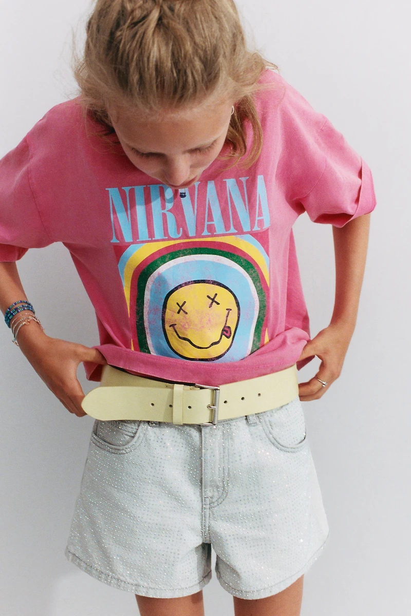 NIRVANA ® PRINTED T-SHIRT