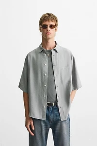 RELAXED FIT FLOWY SHIRT