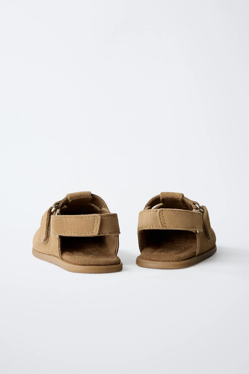 BAREFOOT LEATHER CLOGS
