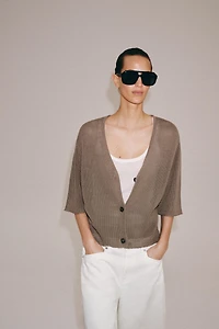 WIDE SLEEVE CARDIGAN