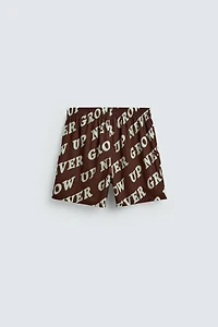 BOXER INSCRIPTION PETER PAN HARRY LAMBERT FOR ZARA X DISNEY