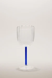 BOROSILICATE GLASS WITH COLOURED STEM