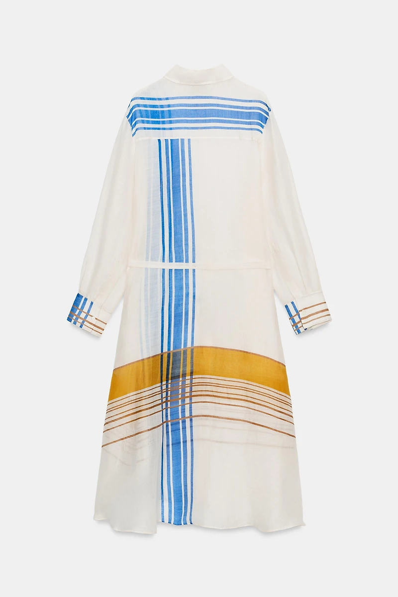 100% RAMIE SHIRTDRESS ZW COLLECTION