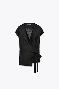 ZW COLLECTION LINEN VEST
