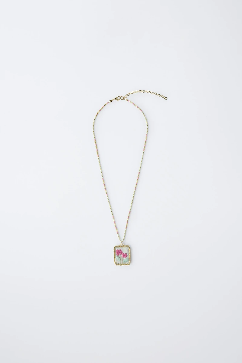 COLLIER FANTAISIE PENDENTIF