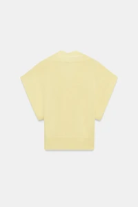 GOLD APPLIQUE SHORT SLEEVE JUMPER