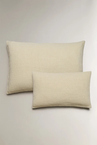 LINEN THROW PILLOW COVER