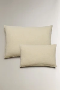 LINEN THROW PILLOW COVER