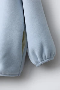 HOODIE FLEECE LINED WITH LOGO