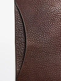 Porte-cartes en cuir nappa